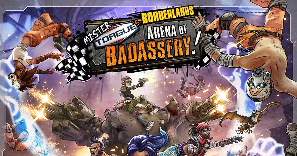 asmodee Board Games > Large Box Games BORDERLANDS: MISTER TORGUE'S ARENA OF BADASSERY 3558380107439 MFCBDL01