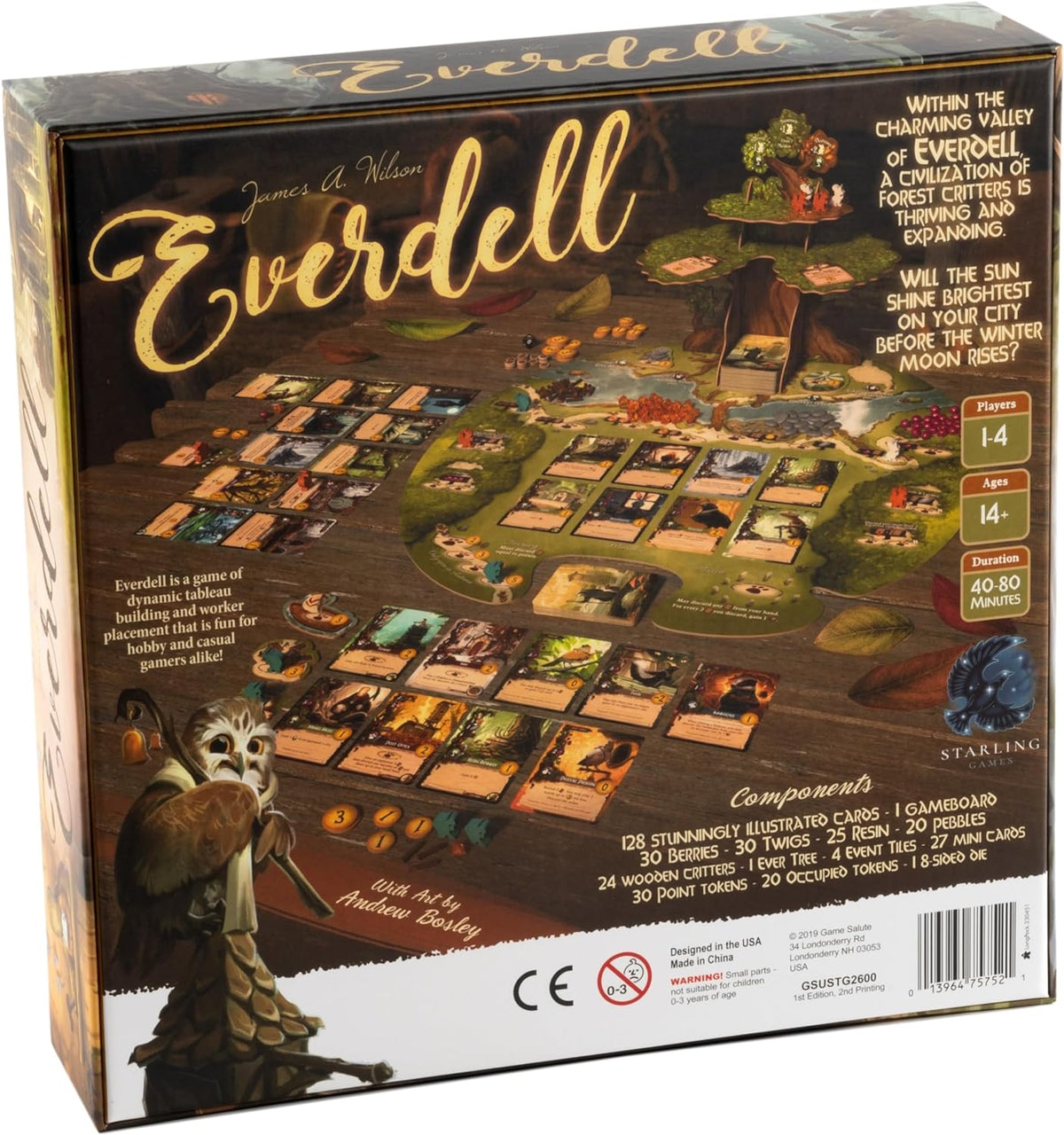 Asmodee Board Games > Large Box Games Everdell 3E 810082831054 STG2668EN