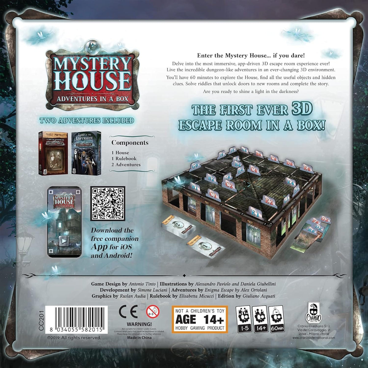 asmodee Board Games > Large Box Games Mystery House 8034055582015 MHS01