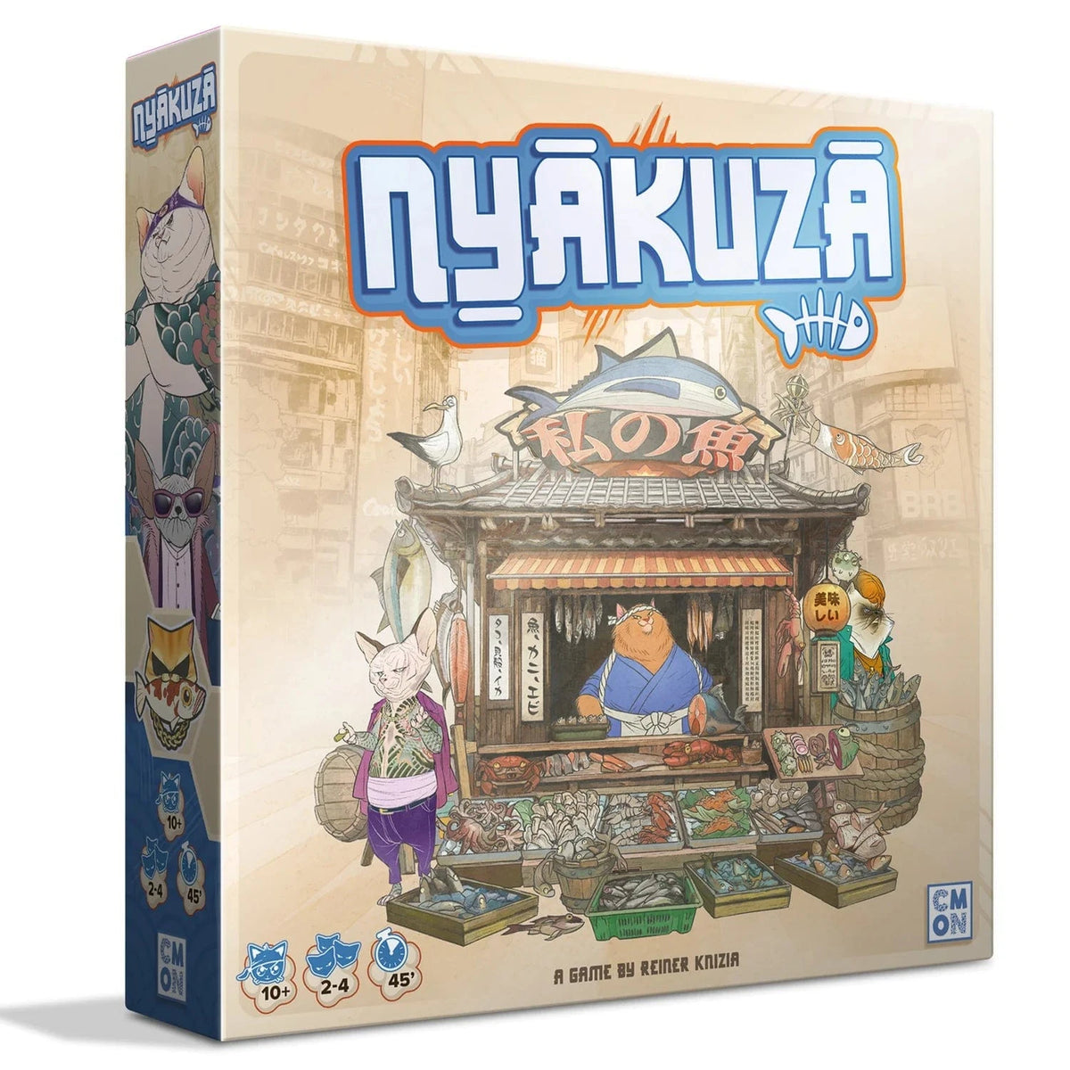 Asmodee Board Games > Large Box Games NYAKUZA BOARD GAME 889696019394 NYA001