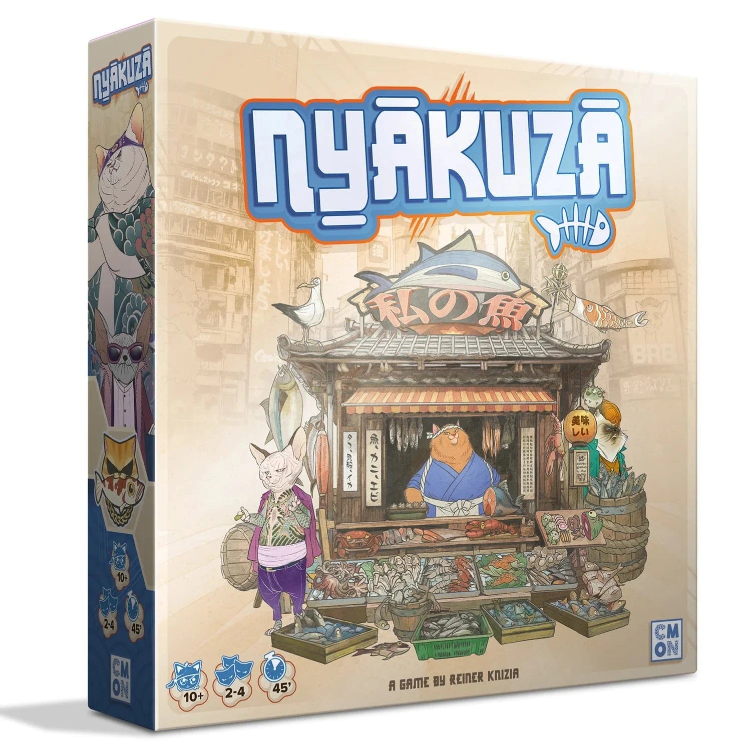 Asmodee Board Games > Large Box Games NYAKUZA BOARD GAME 889696019394 NYA001