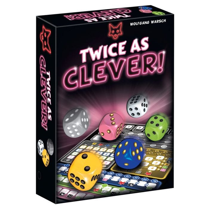 Asmodee Board Games > Small Box Games Twice as Clever 860009077560 ASMCLEVER02