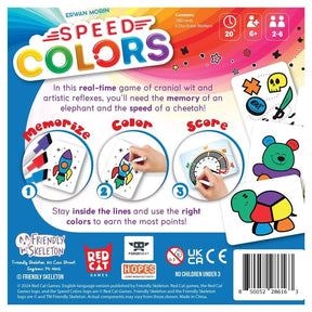 Asmodee Board Games Speed Colors 850052286163 ASMFSKSC0101