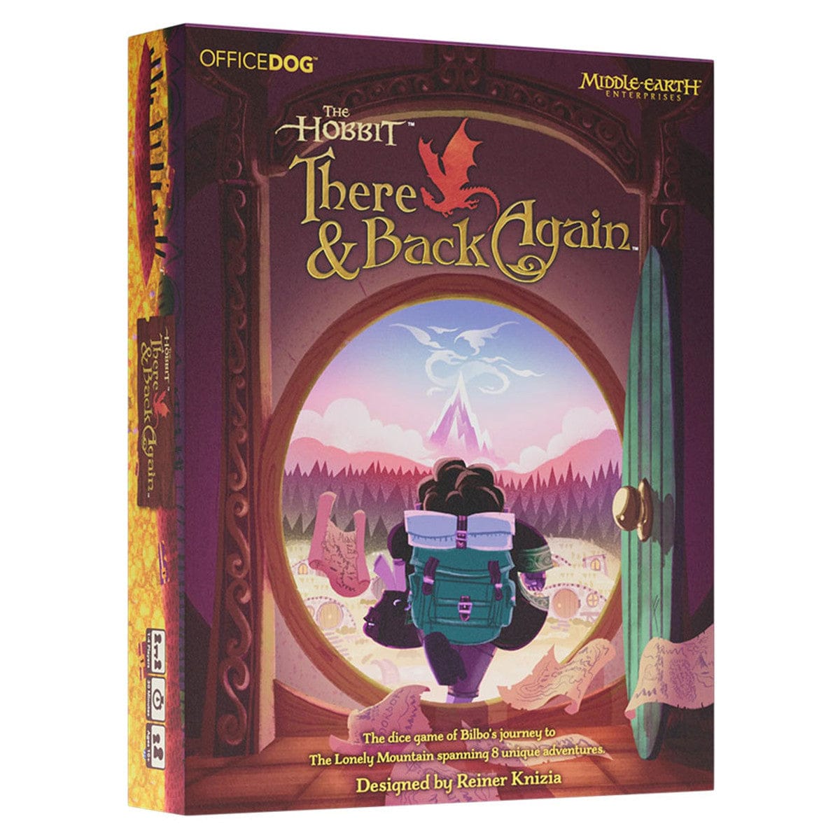 Asmodee Board Games The Hobbit: There and Back Again 841333132248 ASMODGRWM0101