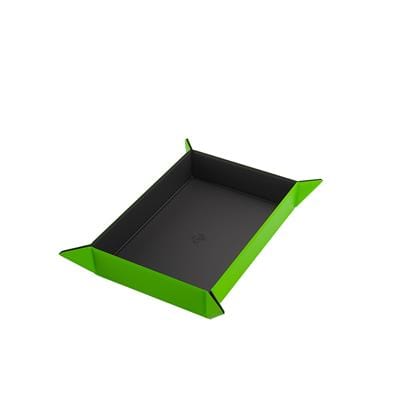 asmodee Game Supplies > Dice Towers/Trays/Cups MAGNETIC DICE TRAY RECTANGULAR BLACK/GREEN 4251715411117 GGS60054ML