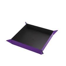 asmodee Game Supplies > Dice Towers/Trays/Cups MAGNETIC DICE TRAY SQUARE BLACK/PURPLE 4251715411049 GGS60047ML