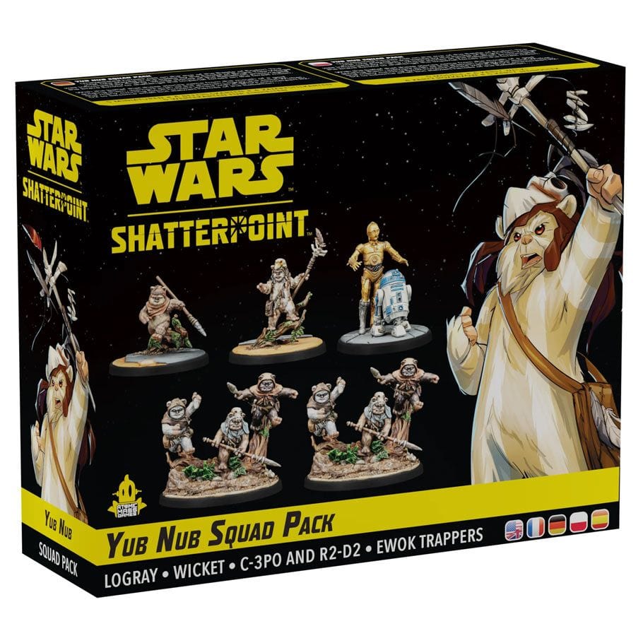 Asmodee Tabletop Games > Miniature Games > Expansions Star Wars Shatterpoint: Yub Nub Squad Pack 841333124038 AMGSWP39