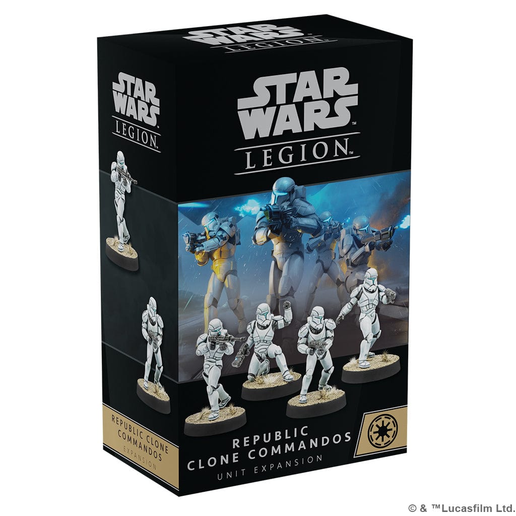 Asmodee Tabletop Games > Miniature Games Star Wars - Legion: Republic Clone Commandos 841333125783 SWL118EN