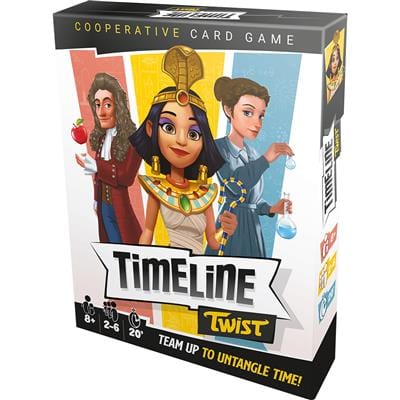 asmodee Board Games > Small Box Games Timeline Twist 3558380108436 TIMET01B100EN