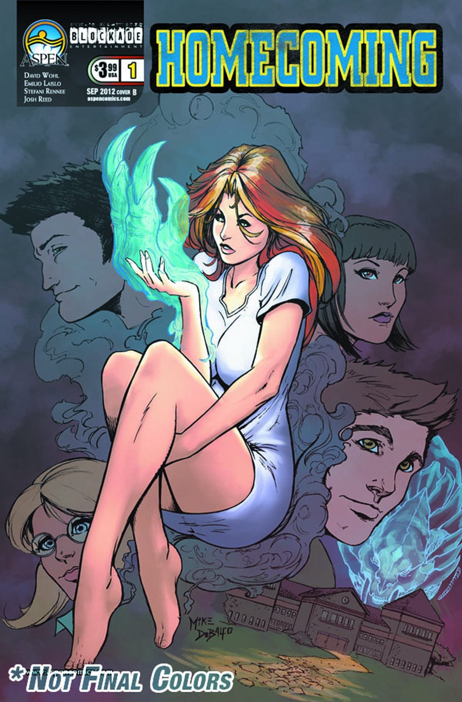 ASPEN MLT INC Comic Books Homecoming #1 Cvr B Debalfo 75318272722600121 DEC231257