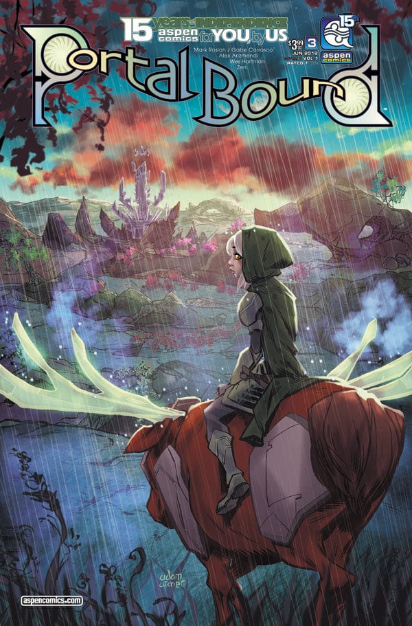 ASPEN MLT INC Comic Books PORTAL BOUND #3 (OF 5) CVR B ARCHER (O/A) 78672601430800321 FEB241223