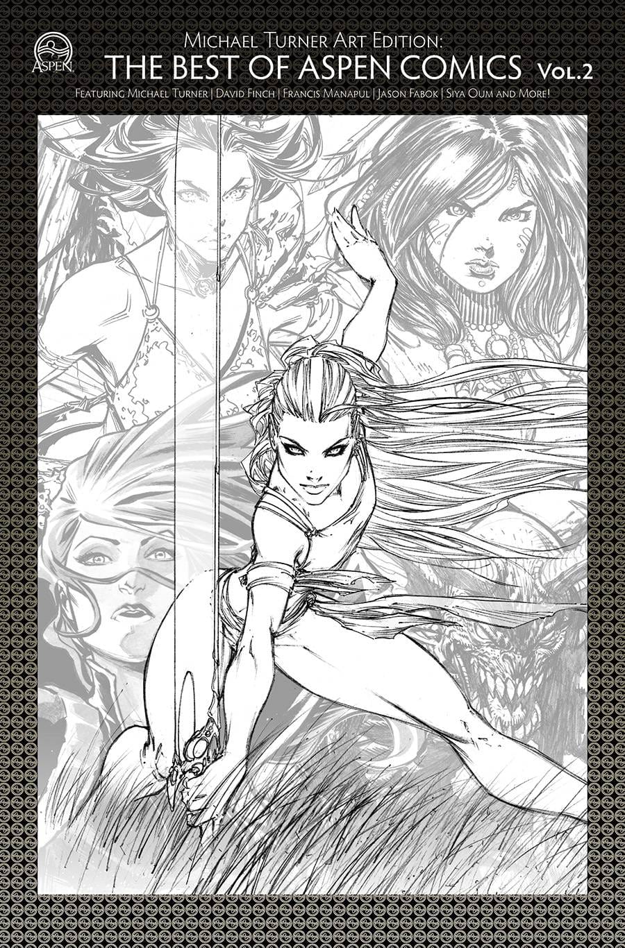 ASPEN MLT INC Comic Books TURNER ART EDTION BEST OF ASPEN COMICS VOL 02 CVR A (O/A) 78672601569500111 NOV231196