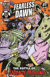 Asylum Press Comic Books FEARLESS DAWN THE BATTLE OF EL GIGANTE PEQUENO (ONE-SHOT) CVR A STEVE MANNION (Release Date: 09/16/2026) 85005174307000111 0726AY0638
