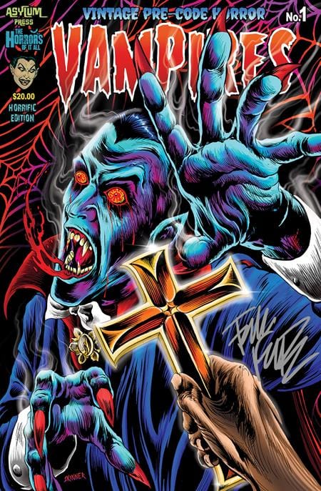 Asylum Press Comic Books VAMPIRES HALLOWEEN SPECIAL (ONE SHOT) HORRIFIC EDITION SKINNER SIGNED VAR (MR) 9781617243189 1023AY410