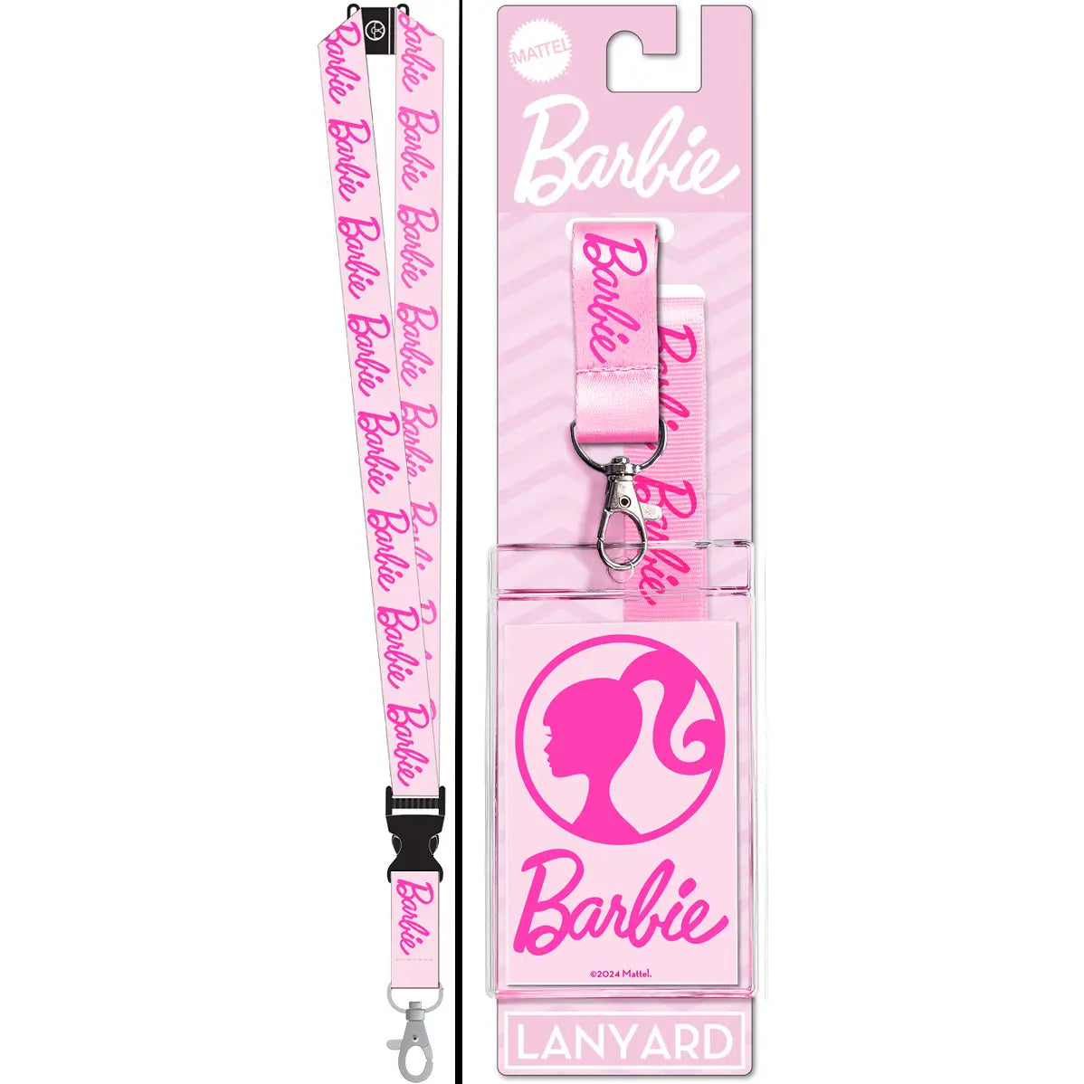 Ata-Boy Apparel > Lanyards Lanyard - Barbie Logo 008215170709 17070BR