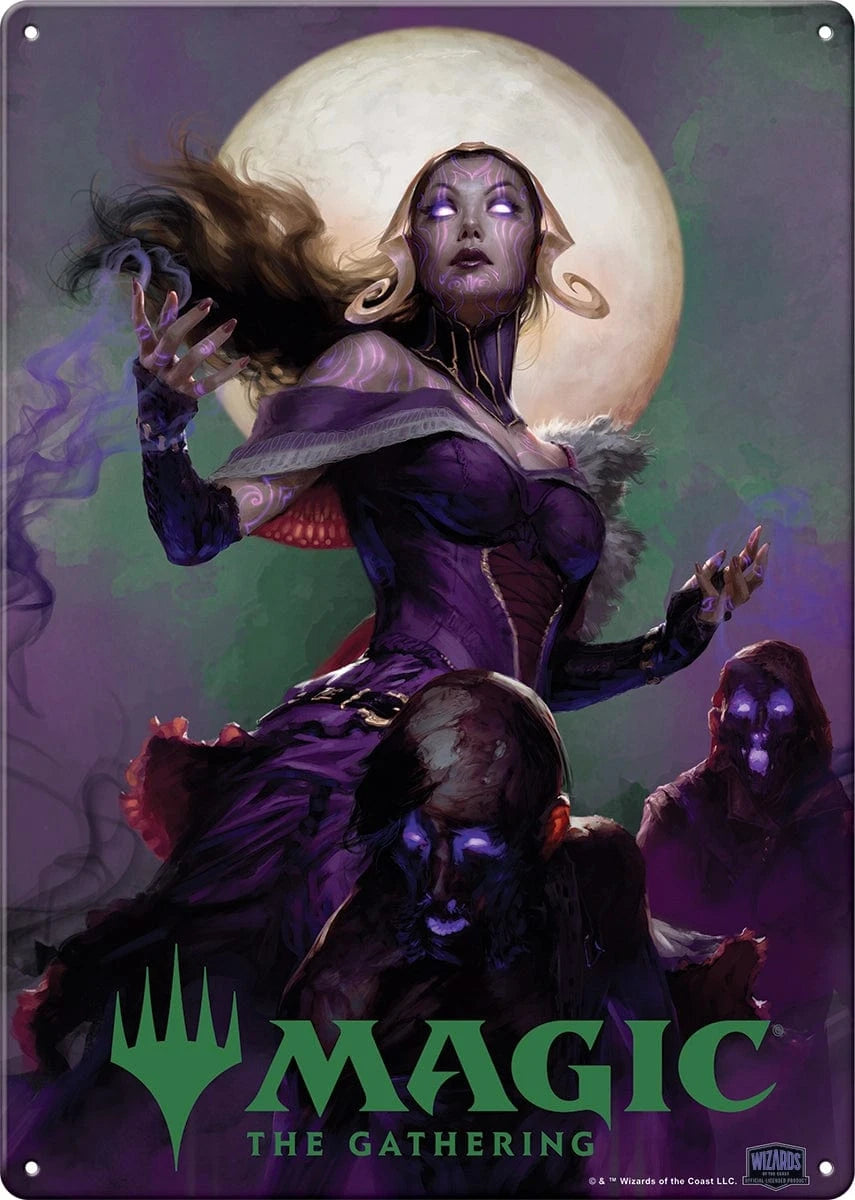 Ata-Boy Home > Decor > Wall Art Magic the Gathering: Metal Sign (11.5" X 8.25") - Liliana 008215110040 11004MTG