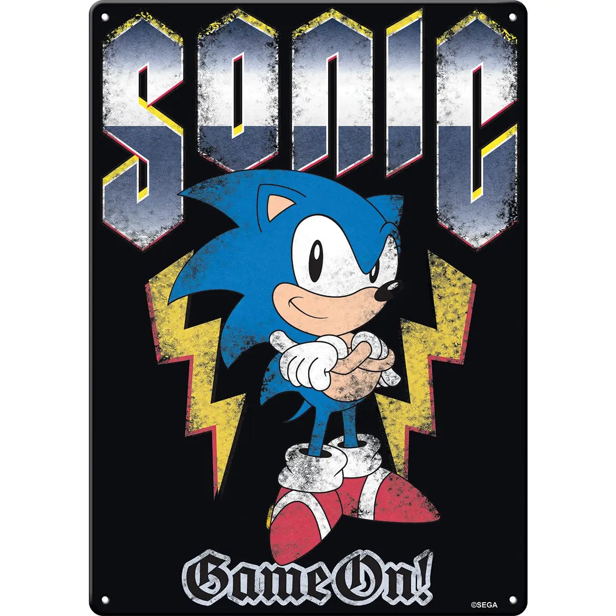 Ata-Boy Home > Decor > Wall Art Sonic the Hedgehog Metal Sign (11.5" X 8.25") 008215110200 11020SH