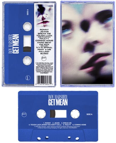 Atlantic Music > Cassette Boy Harsher - Get Mean (Colored Cassette, Blue) [CASSETTE] 075678580611 ATL858061.4