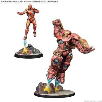 Atomic Mass Games Miniatures > Other Miniatures Marvel Crisis Protocol – Avengers Brains & Brawn Character Pack 841333139667 MCP22