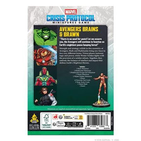 Atomic Mass Games Miniatures > Other Miniatures Marvel Crisis Protocol – Avengers Brains & Brawn Character Pack 841333139667 MCP22