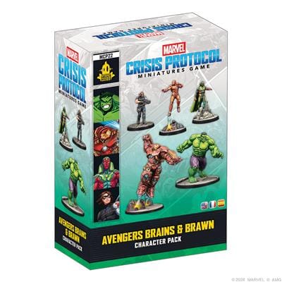 Atomic Mass Games Miniatures > Other Miniatures Marvel Crisis Protocol – Avengers Brains & Brawn Character Pack 841333139667 MCP22