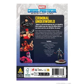 Atomic Mass Games Miniatures > Other Miniatures Marvel Crisis Protocol – Criminal Underworld 841333137885 MCP20