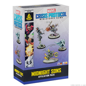 Atomic Mass Games Miniatures > Other Miniatures Marvel: Crisis Protocol - Midnight Sons Affiliation Pack 841333129446 CP220