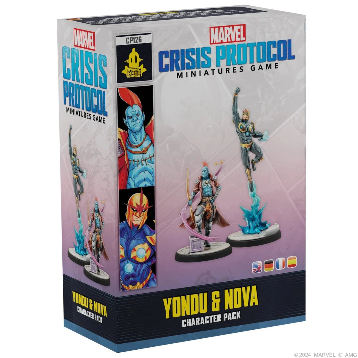 Atomic Mass Games Miniatures > Other Miniatures MARVEL: CRISIS PROTOCOL MINIATURES GAME - YONDU & NOVA FIGURE SET 841333128333