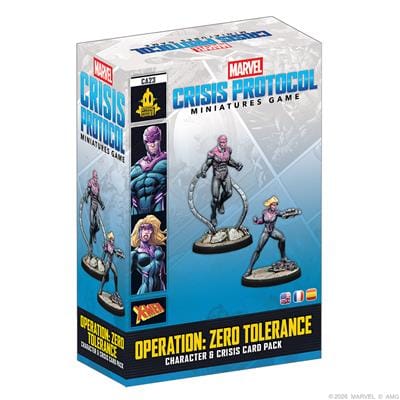 Atomic Mass Games Miniatures > Other Miniatures Marvel: Crisis Protocol - Operation: Zero Tolerance Character & Crisis Card Pack 841333136482 CA23