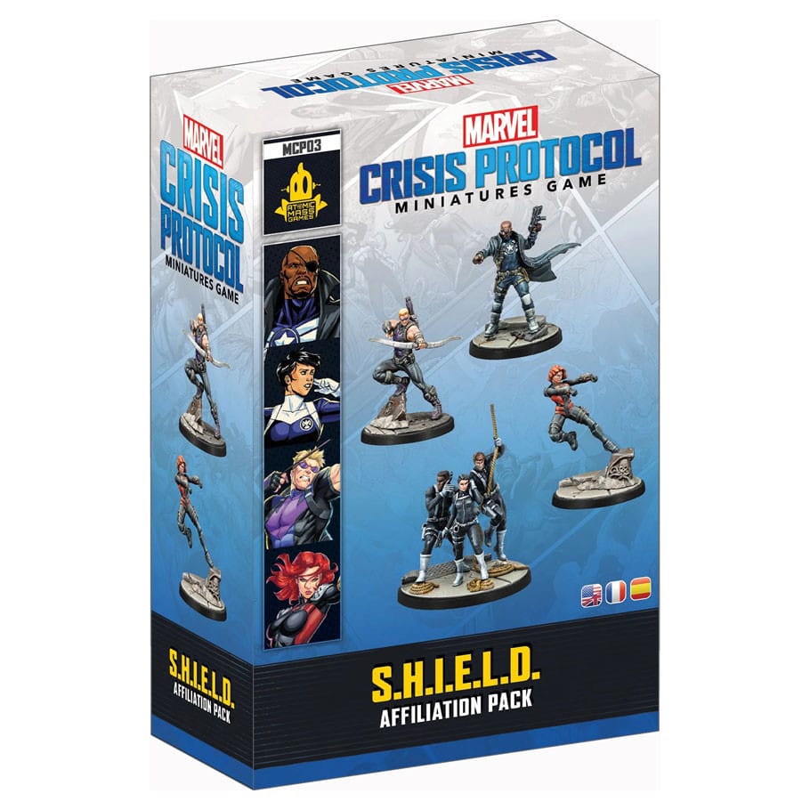 Atomic Mass Games Miniatures > Other Miniatures Marvel Crisis Protocol: S.H.I.E.L.D Affiliation Pack 841333137700 AMGMCP03