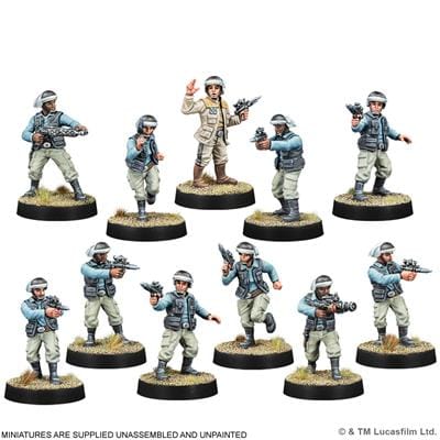 Atomic Mass Games Miniatures > Other Miniatures Star Wars: Legion - Fleet Troopers Unit 841333135249 SWQ197
