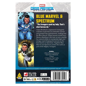 Atomic Mass Games Tabletop Games > Miniature Games > Expansions Marvel Crisis Protocol: Blue Marvel & Spectrum 841333128340 CP129