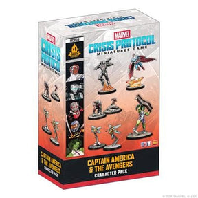 Atomic Mass Games Tabletop Games > Miniature Games > Expansions Marvel: Crisis Protocol - Captain America & The Avengers Character Pack 841333139681 MCP05