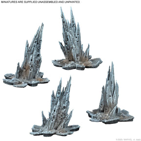 Atomic Mass Games Tabletop Games > Miniature Games > Expansions Marvel: Crisis Protocol - Dark Dimension Incursion Terrain Pack 841333138486 MCP12