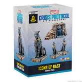 Atomic Mass Games Tabletop Games > Miniature Games > Expansions Marvel Crisis Protocol: Icons of Bast - Terrain Pack 841333124076 CP180