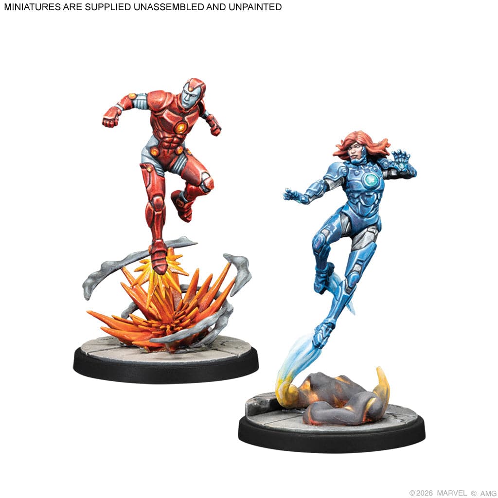 Atomic Mass Games Tabletop Games > Miniature Games > Expansions Marvel Crisis Protocol: Iron Lad, Iron Monger, Kang the Conqueror & Rescue 841333133467 CP154