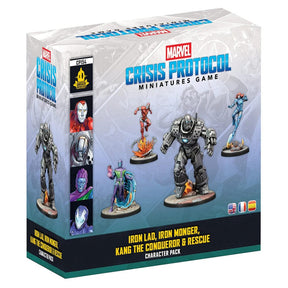 Atomic Mass Games Tabletop Games > Miniature Games > Expansions Marvel Crisis Protocol: Iron Lad, Iron Monger, Kang the Conqueror & Rescue 841333133467 CP154