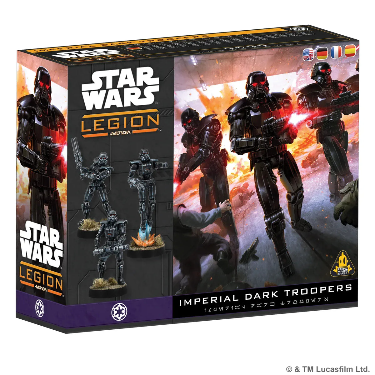 Atomic Mass Games Tabletop Games > Miniature Games > Expansions Star Wars: Legion – Dark Troopers 841333129217 SWQ63