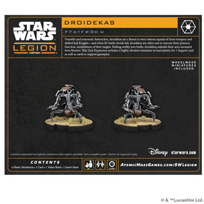 Atomic Mass Games Tabletop Games > Miniature Games > Expansions Star Wars: Legion - Droidekas 841333134723 SWQ36
