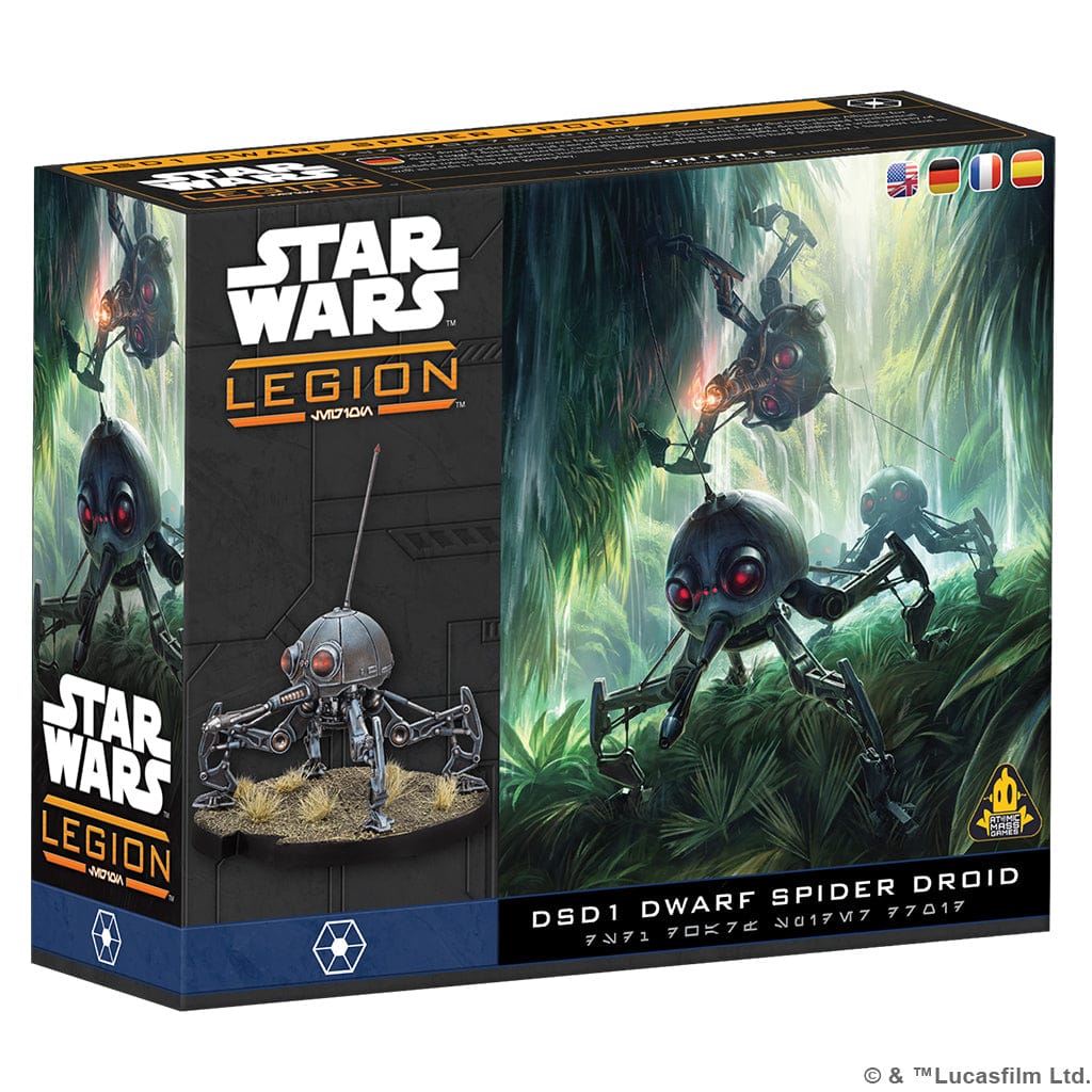 Atomic Mass Games Tabletop Games > Miniature Games > Expansions Star Wars: Legion – DSD1 Dwarf Spider Droid 841333135027 SWQ61