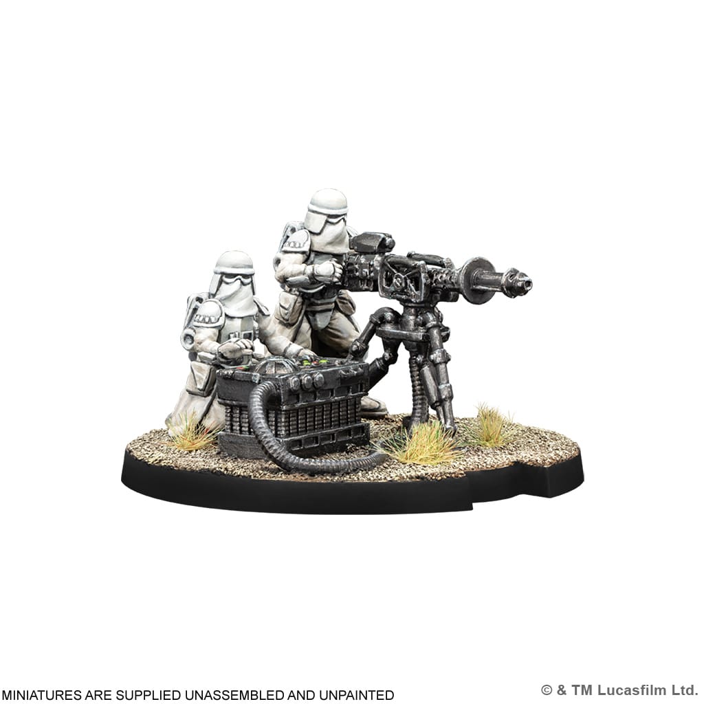Atomic Mass Games Tabletop Games > Miniature Games > Expansions Star Wars: Legion – E-Web Heavy Blaster Team 841333135058 SWQ206