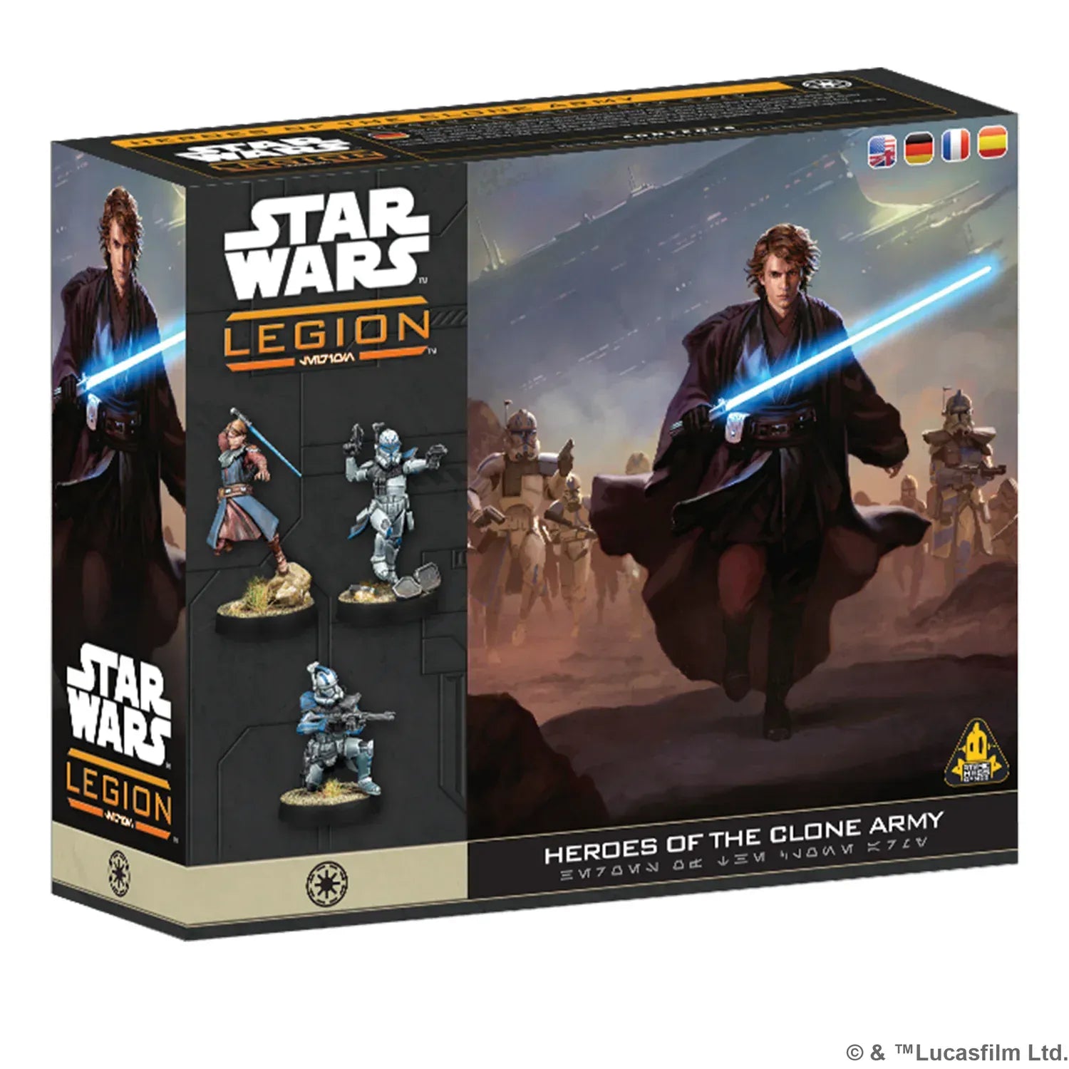 Atomic Mass Games Tabletop Games > Miniature Games > Expansions Star Wars: Legion – Heroes of the Clone Army 841333134662 SWQ21