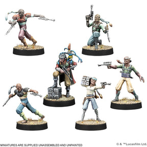 Atomic Mass Games Tabletop Games > Miniature Games > Expansions Star Wars: Legion – Hondo Ohnaka & Weequay Pirates 841333134891 SWQ45