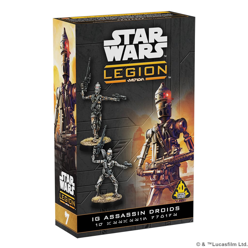 Atomic Mass Games Tabletop Games > Miniature Games > Expansions Star Wars: Legion - IG-Series Assassin Droids 841333131166 SWQ139