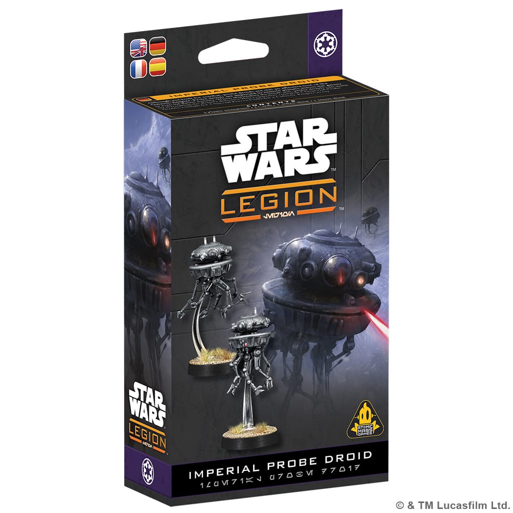 Atomic Mass Games Tabletop Games > Miniature Games > Expansions Star Wars: Legion - Imperial Probe Droids 841333134815 SWQ98