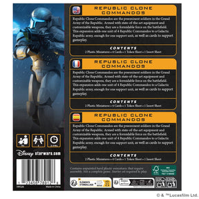 Atomic Mass Games Tabletop Games > Miniature Games > Expansions Star Wars: Legion – Republic Clone Commandos 841333135294 SWQ26