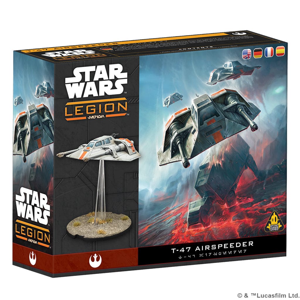 Atomic Mass Games Tabletop Games > Miniature Games > Expansions Star Wars: Legion – T-47 Airspeeder 841333134952 SWQ17