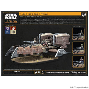 Atomic Mass Games Tabletop Games > Miniature Games > Expansions Star Wars: Legion - WL0-5 Speeder Tank 841333134914 SWQ59