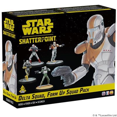 Atomic Mass Games Tabletop Games > Miniature Games > Expansions Star Wars: Shatterpoint - Delta Squad, Form Up Squad Pack 841333130978 SWP62