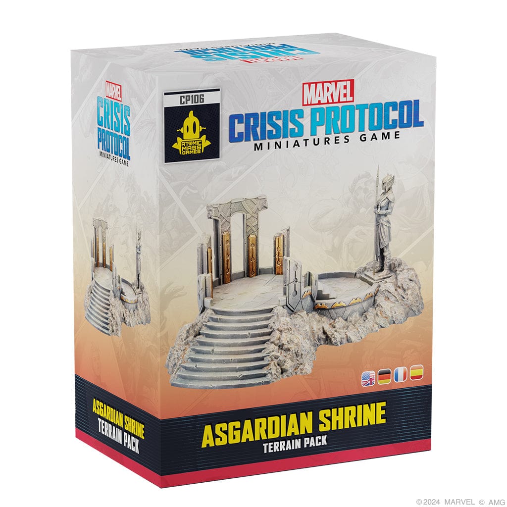 Atomic Mass Games Tabletop Games > Miniature Games Marvel: Crisis Protocol - Asgardian Shrine Terrain Pack 841333113094 CP106
